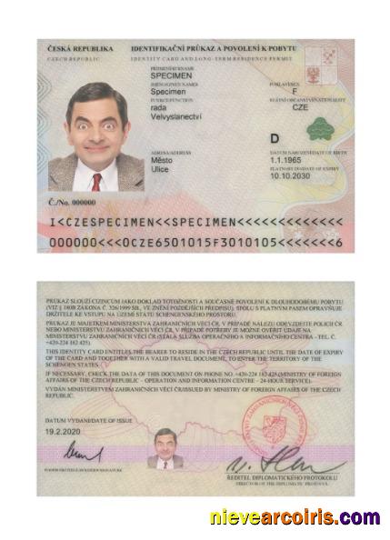 Czech ID card 2020-present